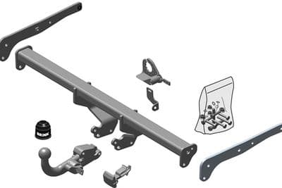 Dragkrokar och kablagekit - Släpfordonstillkoppling BRINK 659200