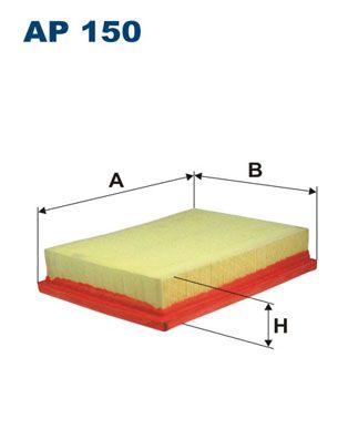 Luftfilter - Luftfilter FILTRON AP 150