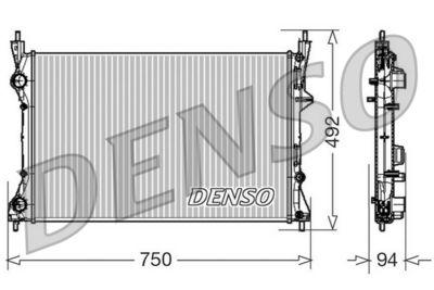 Kylare - Kylare, motorkylning DENSO DRM09171