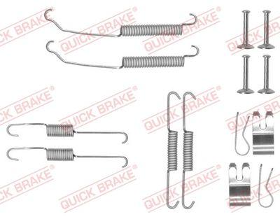 Bromstrummedelar - Tillbehörssats, bromsbackar QUICK BRAKE 105-0882