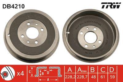 Bromstrummor - Bromstrumma TRW DB4210