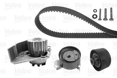 Vattenpump + kamremssats - Vattenpump + kuggremssats VALEO 614635