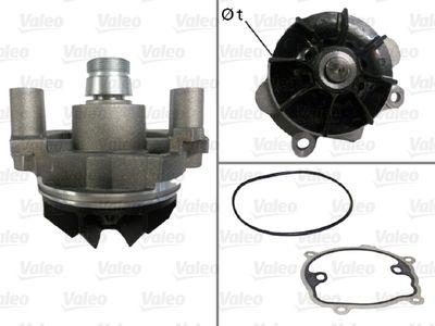 Vattenpump - Vattenpump, motorkylning VALEO 506709