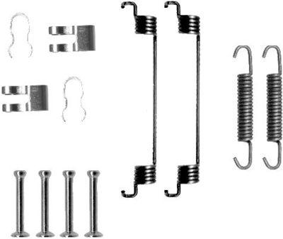 Bromstrummedelar - Tillbehörssats, bromsbackar HELLA PAGID 8DZ 355 200-561