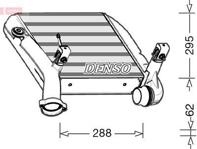 Intercooler - Laddluftkylare DENSO DIT28024