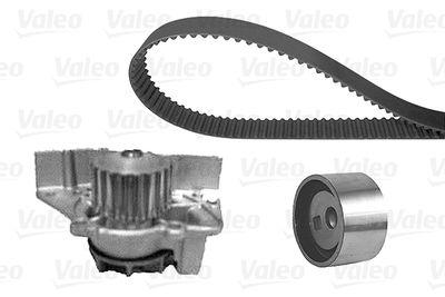 Vattenpump + kamremssats - Vattenpump + kuggremssats VALEO 614681