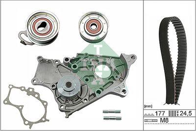 Vattenpump + kamremssats - Vattenpump + kuggremssats INA 530 0269 30