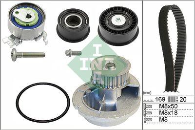 Vattenpump + kamremssats - Vattenpump + kuggremssats INA 530 0078 31