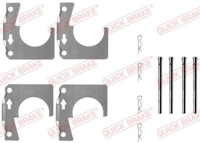 Bromssystem tillbehör - Tillbehörssats, skivbromsbelägg QUICK BRAKE 109-0914