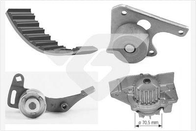 Vattenpump + kamremssats - Vattenpump + kuggremssats HUTCHINSON KH 01WP30