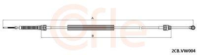 Kabel, manuell växellåda - Vajer, manuell transmission COFLE 92.2CB.VK004