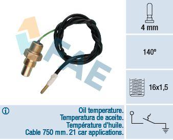 Oljetryckssensor - Sensor, oljetemperatur FAE 35230