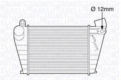 Intercooler - Laddluftkylare MAGNETI MARELLI 351319203610