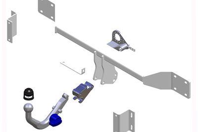 Dragkrokar och kablagekit - Släpfordonstillkoppling BRINK 488200