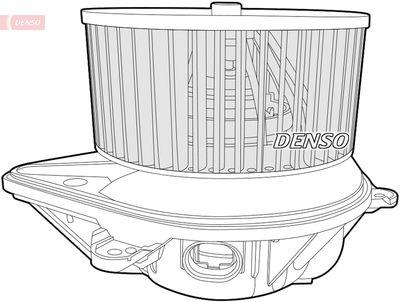 Fläktmotor - Kupéfläkt DENSO DEA21011