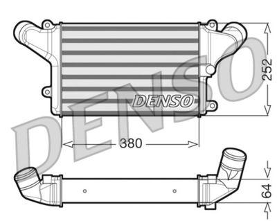 Intercooler - Laddluftkylare DENSO DIT45003