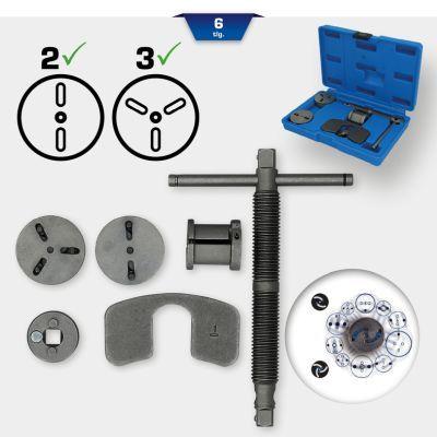 Bromsverktyg - Återställarsats, bromsokskolv KS TOOLS BT701150