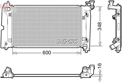 Kylare - Kylare, motorkylning DENSO DRM50111