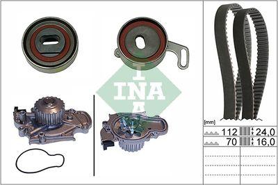 Vattenpump + kamremssats - Vattenpump + kuggremssats INA 530 0514 30