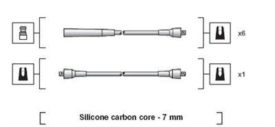 Tändkabel - Tändkabelsats MAGNETI MARELLI 941318111082