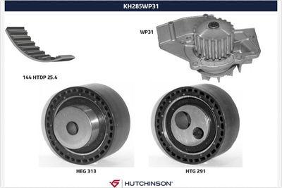 Vattenpump + kamremssats - Vattenpump + kuggremssats HUTCHINSON KH 285WP31