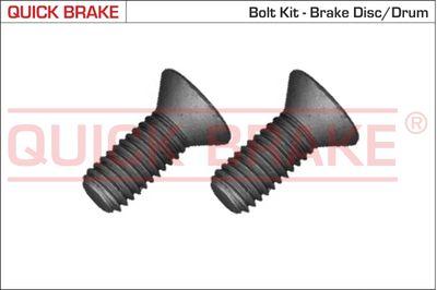 Bromssystem tillbehör - Skruvsats, bromsskiva QUICK BRAKE 11676K