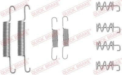 Handbroms delar - Tillbehörssats, bromsbackar, parkeringsbroms QUICK BRAKE 105-0831