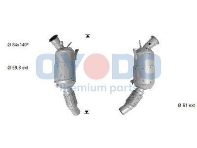 Dieselpartikelfilter - Sot-/partikelfilter, avgassystem OYODO 20N0001-OYO