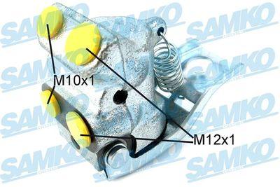 Bromskraftregulatorer - Bromskraftsregulator SAMKO D30922