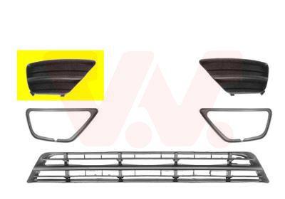 Stötfångargaller - Ventilationsgaller, stötfångare VAN WEZEL 1861592