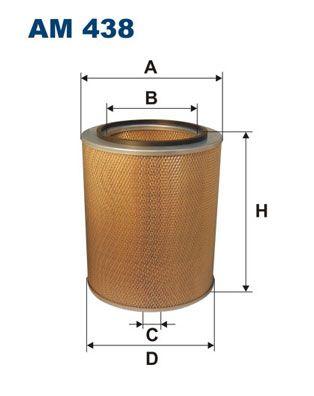 Luftfilter - Luftfilter FILTRON AM 438