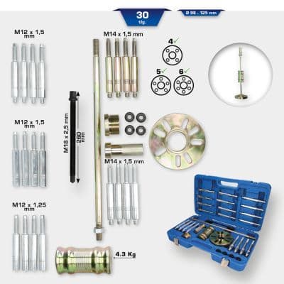 Fjädringsverktyg - Monteringsverktygssats, hjulnav/hjullager KS TOOLS BT671100