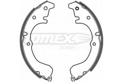 Bromsbackar - Bromsbackar, sats TOMEX BRAKES TX 20-39