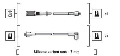 Tändkabel - Tändkabelsats MAGNETI MARELLI 941318111119