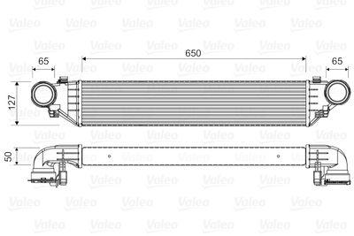 Intercooler - Laddluftkylare VALEO 817760