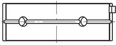 Vevaxellager - Vevlager MAHLE 007 HL 21895 050