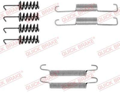 Handbroms delar - Tillbehörssats, bromsbackar, parkeringsbroms QUICK BRAKE 105-0774