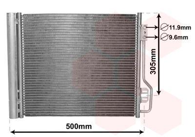 Kondensor - Kondensor, klimatanläggning VAN WEZEL 29005013