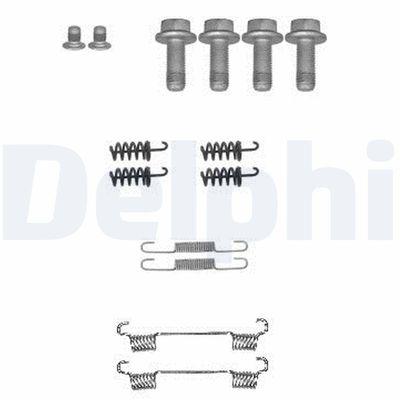 Handbroms delar - Tillbehörssats, bromsbackar, parkeringsbroms DELPHI LY1396