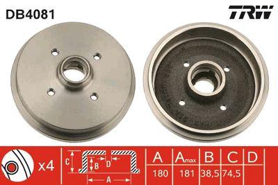 Bromstrummor - Bromstrumma TRW DB4081