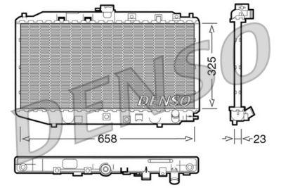 Kylare - Kylare, motorkylning DENSO DRM40002