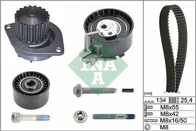 Vattenpump + kamremssats - Vattenpump + kuggremssats INA 530 0379 30