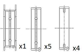 Vevaxellager - Vevlager FAI AUTOPARTS BM1021-STD