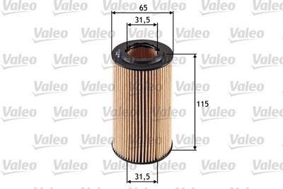 Oljefilter - Oljefilter VALEO 586501