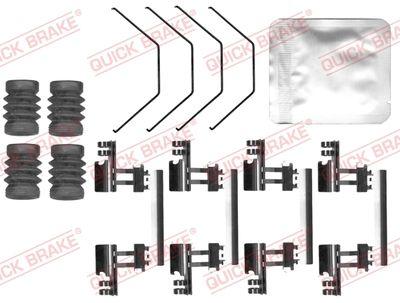 Bromssystem tillbehör - Tillbehörssats, skivbromsbelägg QUICK BRAKE 109-0170