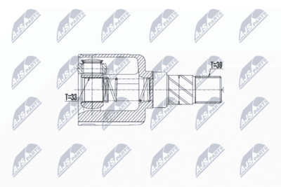 CV-led - Ledsats, drivaxel NTY NPW-RE-115