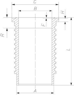 Cylindermantel - Cylinderhylsa MAHLE 061 WN 21 01