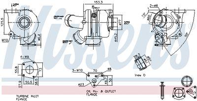 Turboladdare - Laddare, laddsystem NISSENS 93729