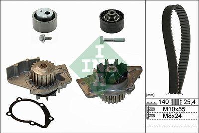 Vattenpump + kamremssats - Vattenpump + kuggremssats INA 530 0440 30