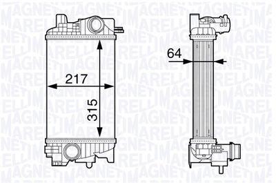 Intercooler - Laddluftkylare MAGNETI MARELLI 351319203030